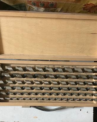 SET PUNTE LUNGHE PER LEGNO