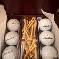 Set 6 palline da golf e 30 tees Eddie Bauer