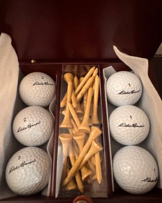 Set 6 palline da golf e 30 tees Eddie Bauer