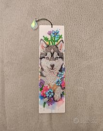 Segnalibro Diamond Painting fatto a mano