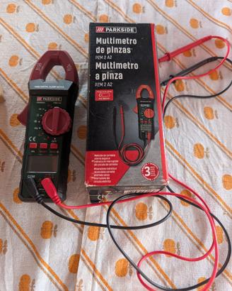 Multimetro a pinza Parkside PZM 2 A2