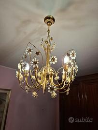 lampadario cristalli