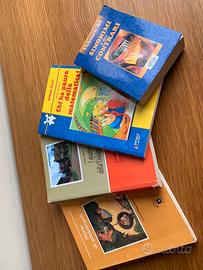 3 libri per ragazzi + dizionario sinonimi e contra