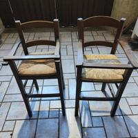 seggiolone in legno