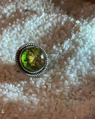 Anello quadrifoglio