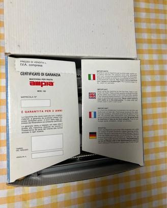 Macchina per Pasta Manuale Marcato Ampia 150 -