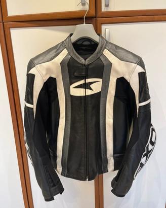 Giacca Moto in pelle con protezioni Tg L AXO