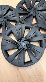 4 copri cerchi Helix neri Tesla Model Y 19 Premium