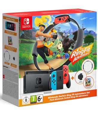 Nintendo Switch con Ring fit e accessori