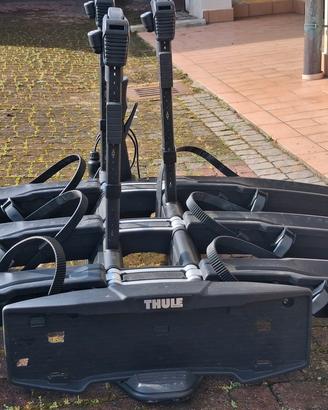 Portabici da gancio traino posto per tre bici