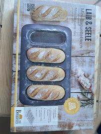 Teglia per pane - Stampo per baguette