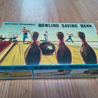 Gioco Bowling saving bank vintage 
