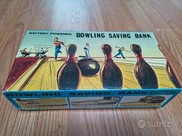 Gioco Bowling saving bank vintage 
