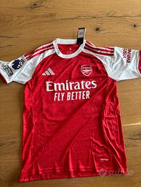 Maglia Arsenal Home 2024/25 Riccardo Calafiori