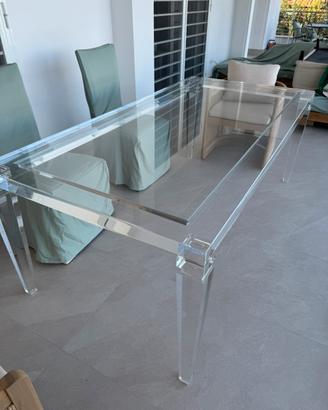 Tavolo plexiglas design