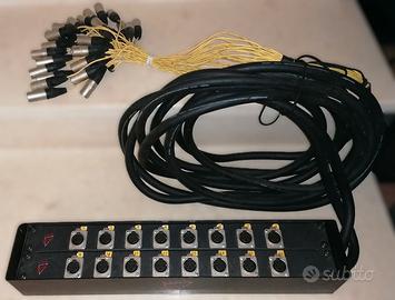 Stage Box a 16 Canali / Doppia Frusta (16x2 xlr)