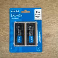Crucial RAM DDR5 64GB Kit (2x32GB) 5600MHz