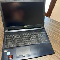 gaming laptop i7 - 16gb RAM - 500SSD  NVIDIA 1050