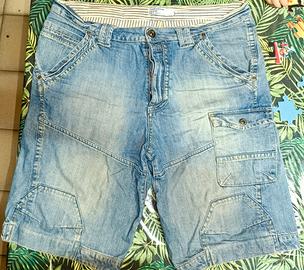 Shorts di jeans denim Terranova pantaloncini IT 50