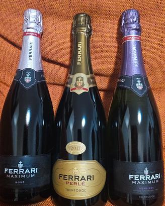 Bottiglie Ferrari - Lotto da 3