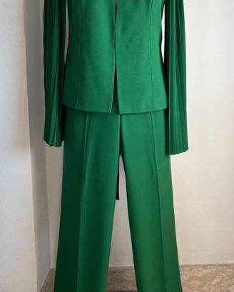 Completo/Tailleur Pantalone verde  – “Cannella"