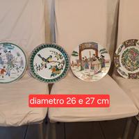 Piatti orientali dipinti a mano 