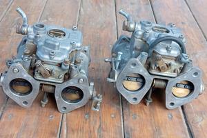 coppie carburatori Weber e dell'orto 40