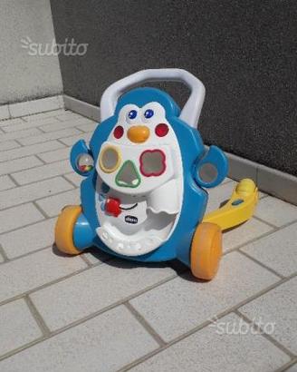 Chicco primi passi pinguino 2 in 1
