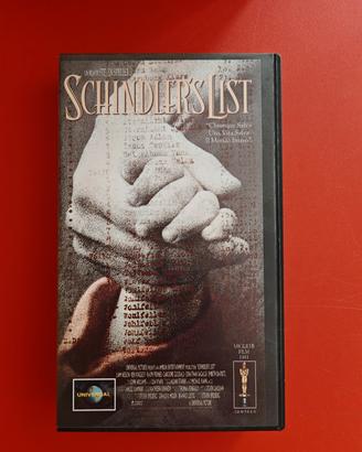 VHS Schindler's List