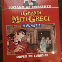 De Crescenzo Miti Greci a Fumetti Orfeo Euridice