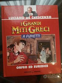 De Crescenzo Miti Greci a Fumetti Orfeo Euridice