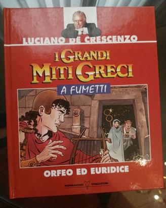 De Crescenzo Miti Greci a Fumetti Orfeo Euridice