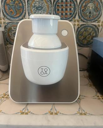 Macchina gelato TooA Milano bianco inox