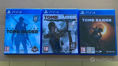 Trilogia di Tomb Raider Ps4 - Console e Videogiochi In vendita a Caserta