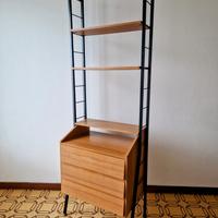 Libreria vintage anni '60 stile Scandinavo