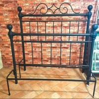 Sponda ferro battuto letto matrimoniale