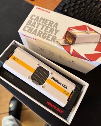 Camera battery charger
