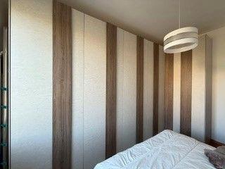 Armadio Ricci Casa alto, moderno, modulare, beige