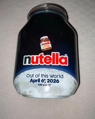 NUTELLA LAMPADA LUNARE VETRO