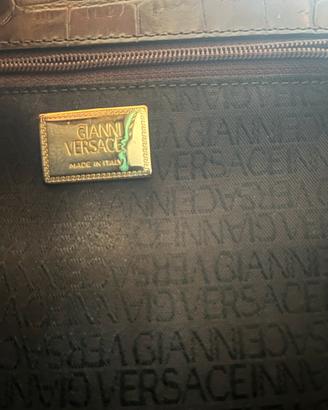 Borsa in pelle Gianni Versace