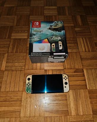 nintendo switch oled edizione limitata zelda