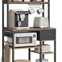 Scaffale Cucina con Multipresa, Mobile Cucina, 40