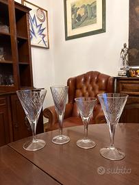 Bicchieri di cristallo (32 pezzi)