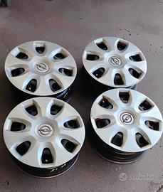 CERCHI IN FERRO ORIGINALI OPEL CORSA D