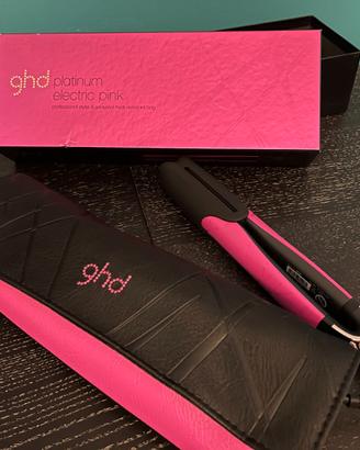 Piastra per capelli ghd platinum electric pink