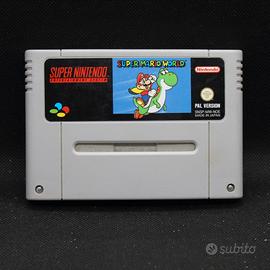 Gioco Super Nintendo Super Mario World per Snes