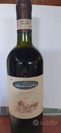bottiglia di vino Chianti del 2002