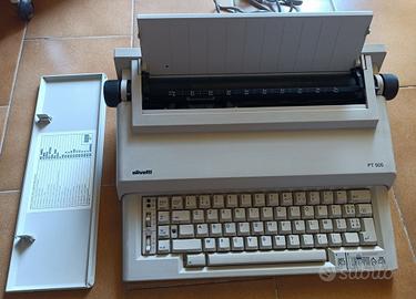 Macchina da scrivere elettronica Olivetti PT 505