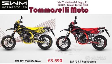 Swm SM 125 R R finanziamento a tasso 0
