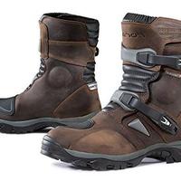 STIVALE PELLE MOTO FORMA ADVENTURE LOW DRY MARRONE